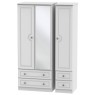 Welcome Bude Triple 2 Drawer Mirror + Drawer Wardrobe