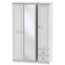 Welcome Bude Triple Mirror + Drawer Wardrobe