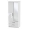 Welcome Infinity 2ft 6in 2 Drawer Mirror Robe