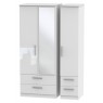 Welcome Infinity Triple 2 Drawer Mirror + Drawer Robe