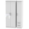 Welcome Infinity Tall Triple Plain + Drawer Robe