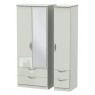 Welcome Cambridge Triple 2 Drawer Mirror + Drawer Robe