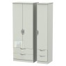 Welcome Cambridge Tall Triple 2 Drawer + Drawer Robe