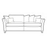 Living Homes Lily Extra Large Sofa