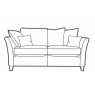 Living Homes Lily Medium Sofa