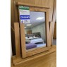 Clearance - Classic Portbury Swing Mirror Oak