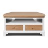 Hambledon Corner TV Unit with 2 Drawers - Oak Drawers