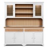 Hambledon Large Glazed Top Full Dresser - Oak Drawers