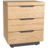 Forest 3 Drawer Bedside