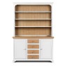 Hambledon Medium Open Rack Full Dresser - Painted Drawers