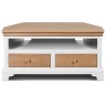 Hambledon Corner TV Unit with 2 Drawers - Painted Drawers