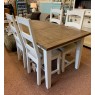Clearance - Baker Cotleigh 140-180cm Extending Table & 6 x Fabric Seat Chairs