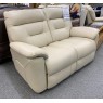 Clearance - La-z-boy Greta 2 Seater Fixed Sofa in Leather