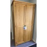 Clearance - Classic Portbury 2 Door Wardrobe Oak