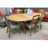 Clearance - Andrena Albury 160-218cm Extending Table, 4 x Ladder-back Chairs & 2 x Padded-back Chair