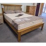 Clearance - Classic Portbury 4'6" (135cm) Double Bedstead Oak