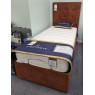 Clearance - Highgrove Burton 90cm Single Adjustable Bed 2 Drawers + HB