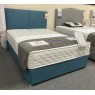 Clearance - Relyon React Memory 1400 4'6" (135cm) Double 2 Drw 3/4 Height Divan Set + Headboard