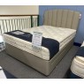 Clearance - Hypnos Chiltern Delxue 5'0" (150cm) Kingsize 2 Drw F/E Divan Set + Beatrice Headboard