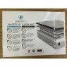 Clearance - Relyon Whisper Gel Fusion 1600 150cm Kingsize Mattress Only