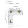 Alstons Memphis Corner Group 2 (3 Corner 2 LHF)