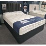 Clearance - Hypnos Cotton Luxury 5'0" (150cm) Kingsize 4 Drawer Divan Set + Headboard