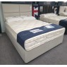 Clearance - Hypnos Cotton Deluxe 5'0" (150cm) Kingsize 2+2 Drawer Divan Set + Headboard
